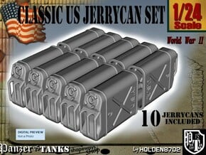 1-24 US Jerrycan TEN UNITS in White Natural Versatile Plastic