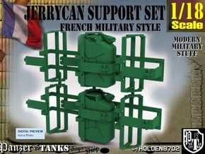 1/18 Support Jerrycan in Green Processed Versatile Plastic