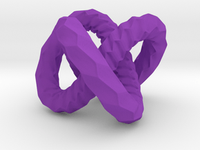 DRAGON Soft Solid, Pendant. Strong Pure.  in Purple Processed Versatile Plastic