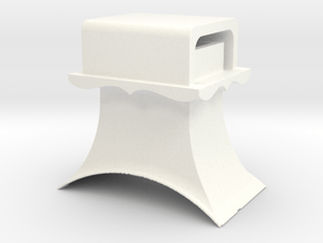 Headlight3.5 Top in White Processed Versatile Plastic