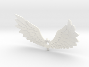 Courage Wings in White Processed Versatile Plastic
