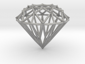 Diamond Pendant in Aluminum
