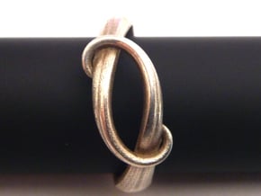 Tentacle Silver Ring in Natural Silver