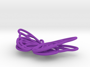 Monarch Pendant in Purple Processed Versatile Plastic
