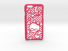 BowSkull iPhone 6 6s case in Pink Processed Versatile Plastic