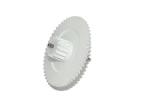 Sunbeam Electric Clock Minute Wheel in Clear Ultra Fine Detail Plastic