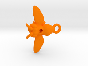 Tiny Bee Love in Orange Processed Versatile Plastic