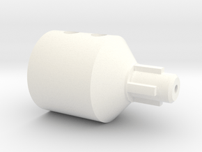 Connector Jobo CPE-2 Lift to Stepper in White Processed Versatile Plastic