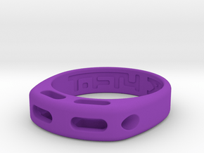 US10 Ring XX: Tritium in Purple Processed Versatile Plastic