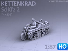 Sd.Kfz 2 - KETTENKRAD (1:87 - HO) in Tan Fine Detail Plastic