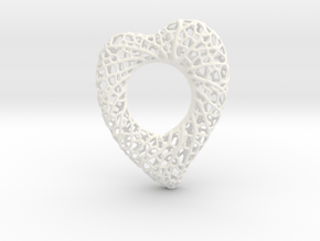 Love Nest in White Processed Versatile Plastic