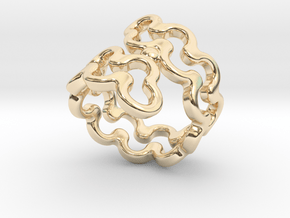 Jagged Ring 14 - Italian Size 14 in 14K Yellow Gold