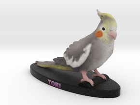 Custom Pet Figurine - Tori in Full Color Sandstone