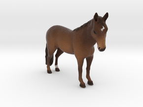 Custom Horse Figurine - Gozie in Full Color Sandstone