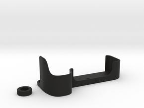 Sony A 7R II Half Case & Screw Cap in Black Natural Versatile Plastic