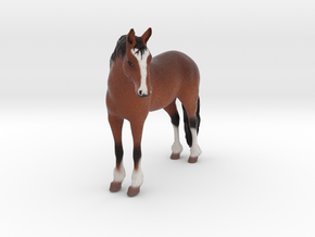Custom Horse Figurine - Tauriel in Full Color Sandstone