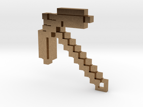 Minecraft - Pickaxe in Natural Brass