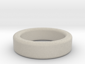 Ring Size 8 (filleted) in Natural Sandstone