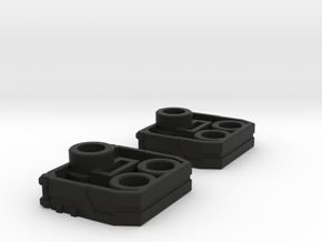 Energon Tank To CW Foot Adapters in Black Natural Versatile Plastic