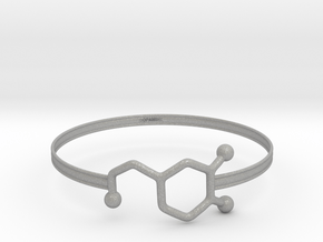 Dopamine Bracelet - small 65mm diameter in Aluminum
