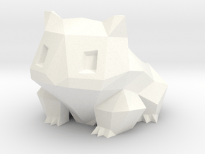 Bulbasaur Planter in White Processed Versatile Plastic