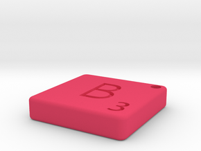 B in Pink Processed Versatile Plastic