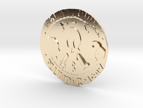 Monkey Island 3 | Verb Coin in 14K Yellow Gold
