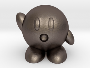 Kirby in Polished Bronzed Silver Steel