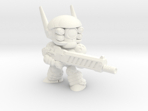 E-SWAT UNIT-008 (E) in White Processed Versatile Plastic