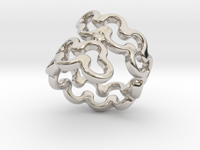 Jagged Ring 33 - Italian Size 33 in Platinum