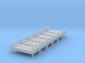 Bed 01. HO Scale (1:87) in Smooth Fine Detail Plastic