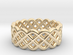 Ring Wire in 14k Gold Plated Brass