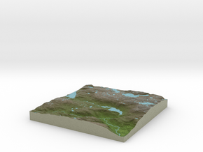 Terrafab generated model Tue Jan 26 2016 11:48:00  in Full Color Sandstone