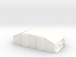 1:87 / H0 Clip-On Reefer Container1 in White Processed Versatile Plastic
