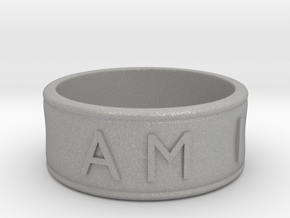 I AM | AM I Ring - size 8 in Aluminum