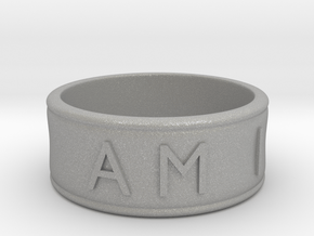 I AM  | AM I Ring - Size 9 in Aluminum
