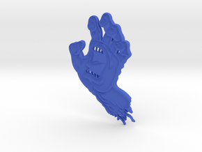 Hand Pendant  in Blue Processed Versatile Plastic