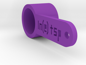 Ln(e) teaspoon in Purple Processed Versatile Plastic