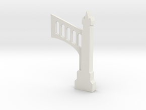 gothic buttress in White Natural Versatile Plastic