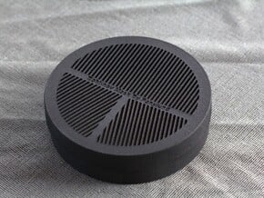 Bahtinov Focus Mask for camera lenses (75-79mm OD) in Black Natural Versatile Plastic
