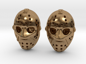 Jason Voorhees Mask lacelocks in Natural Brass