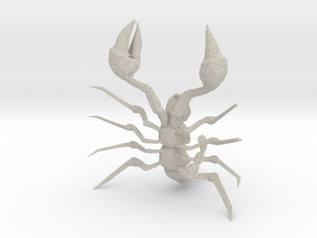 Toy Scorpion in Natural Sandstone