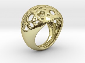Jali Ring in 18k Gold Plated Brass