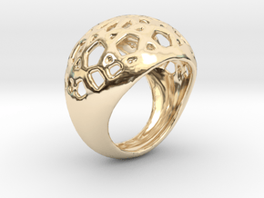 Jali Ring in 14K Yellow Gold