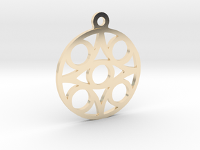 Five. - Tribute to the Philosophy of Number in 14K Yellow Gold