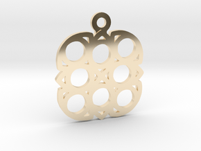 Eight. - Tribute to the Philosophy of Number in 14K Yellow Gold