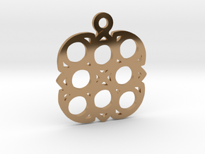 Eight. - Tribute to the Philosophy of Number in Polished Brass