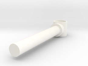 Piston rod in White Processed Versatile Plastic