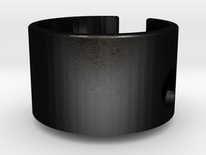 Cylinder Top in Matte Black Steel