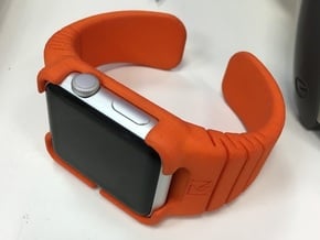 Apple Watch - 42mm Medium in Orange Processed Versatile Plastic